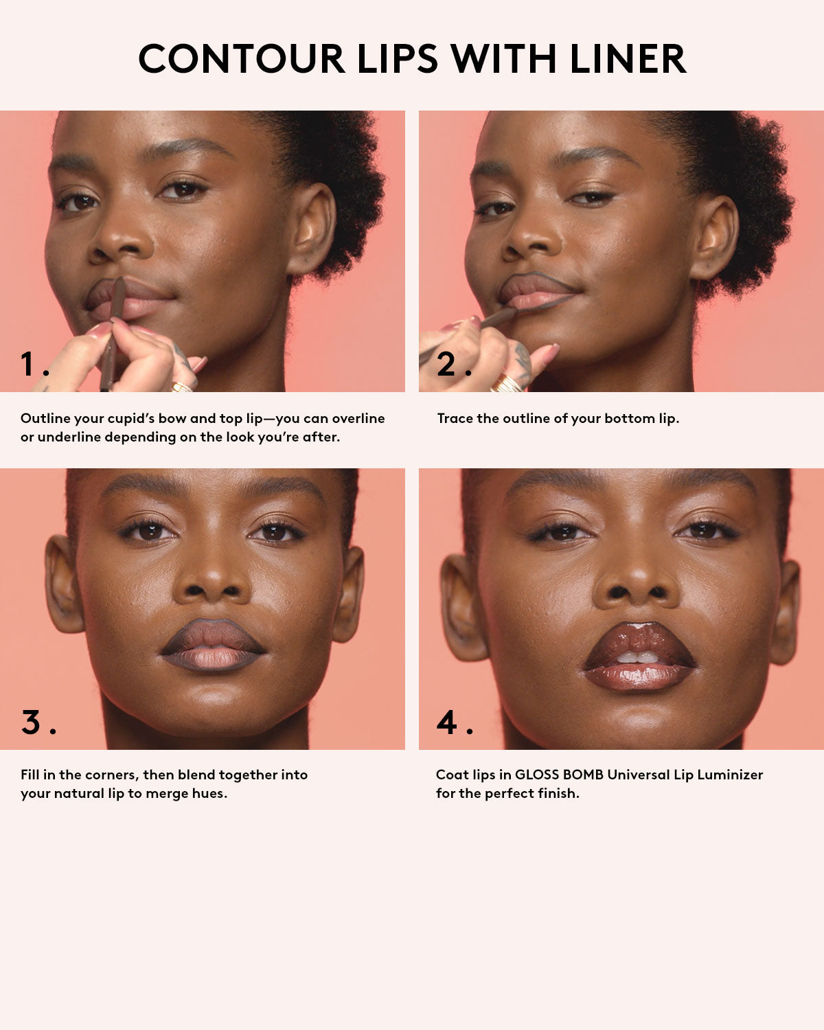 Trace'd Out Longwear Waterproof Pencil Lip Liner — Brown'd Out