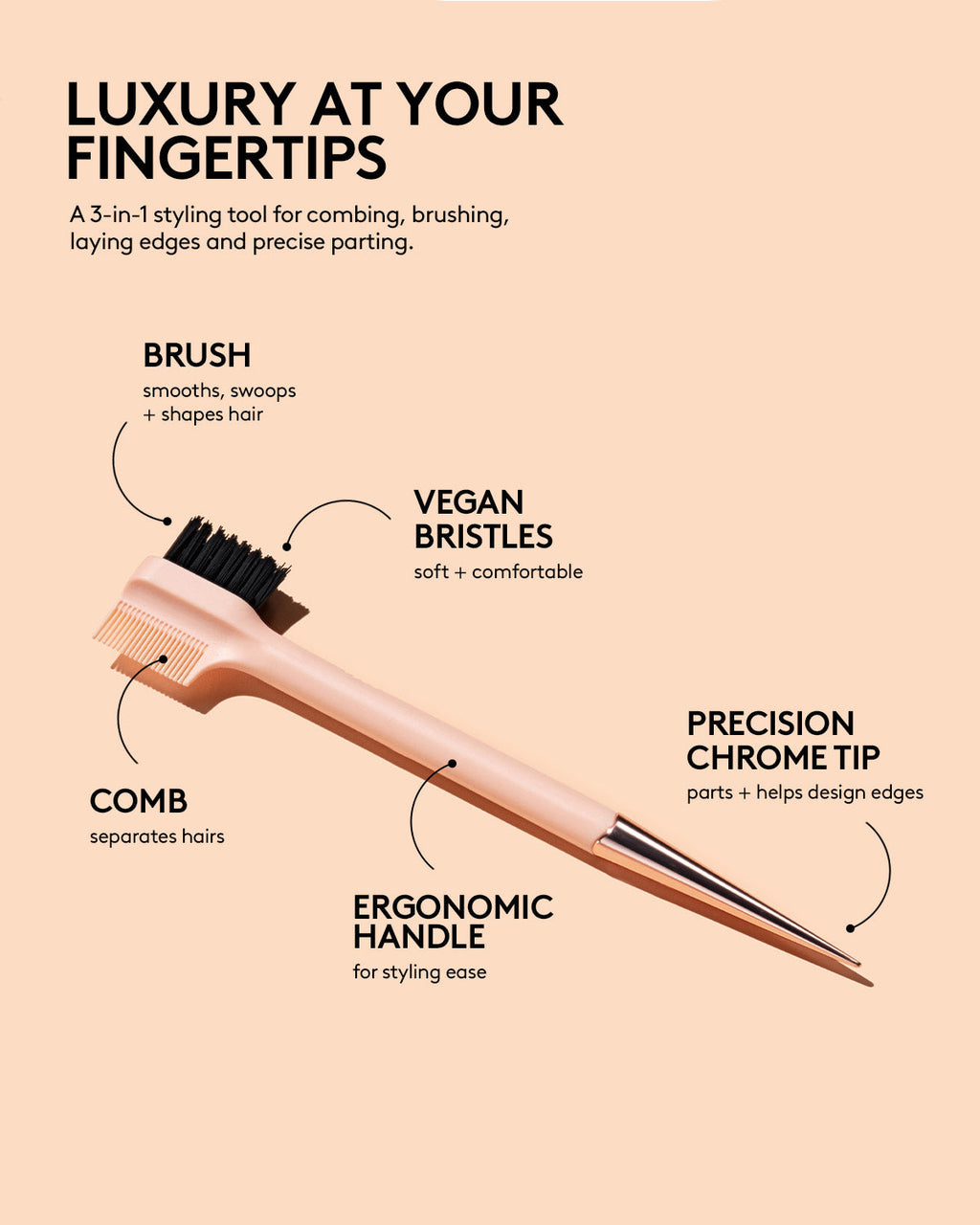 The Side Stick 3-in-1 Edge Styling Tool