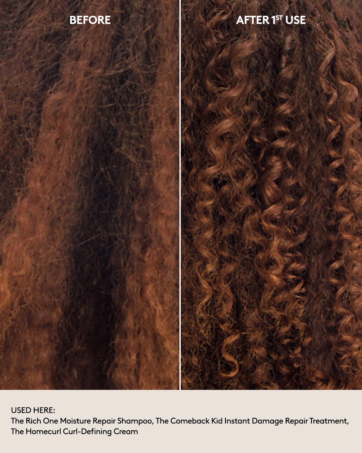 The Curl Crew Instant Damage Repair Treatment + Curl-Defining Set