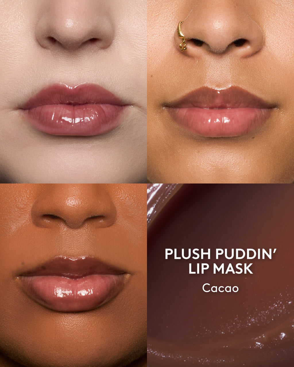 Plush Puddin' Intensive Recovery Lip Mask — Cacao